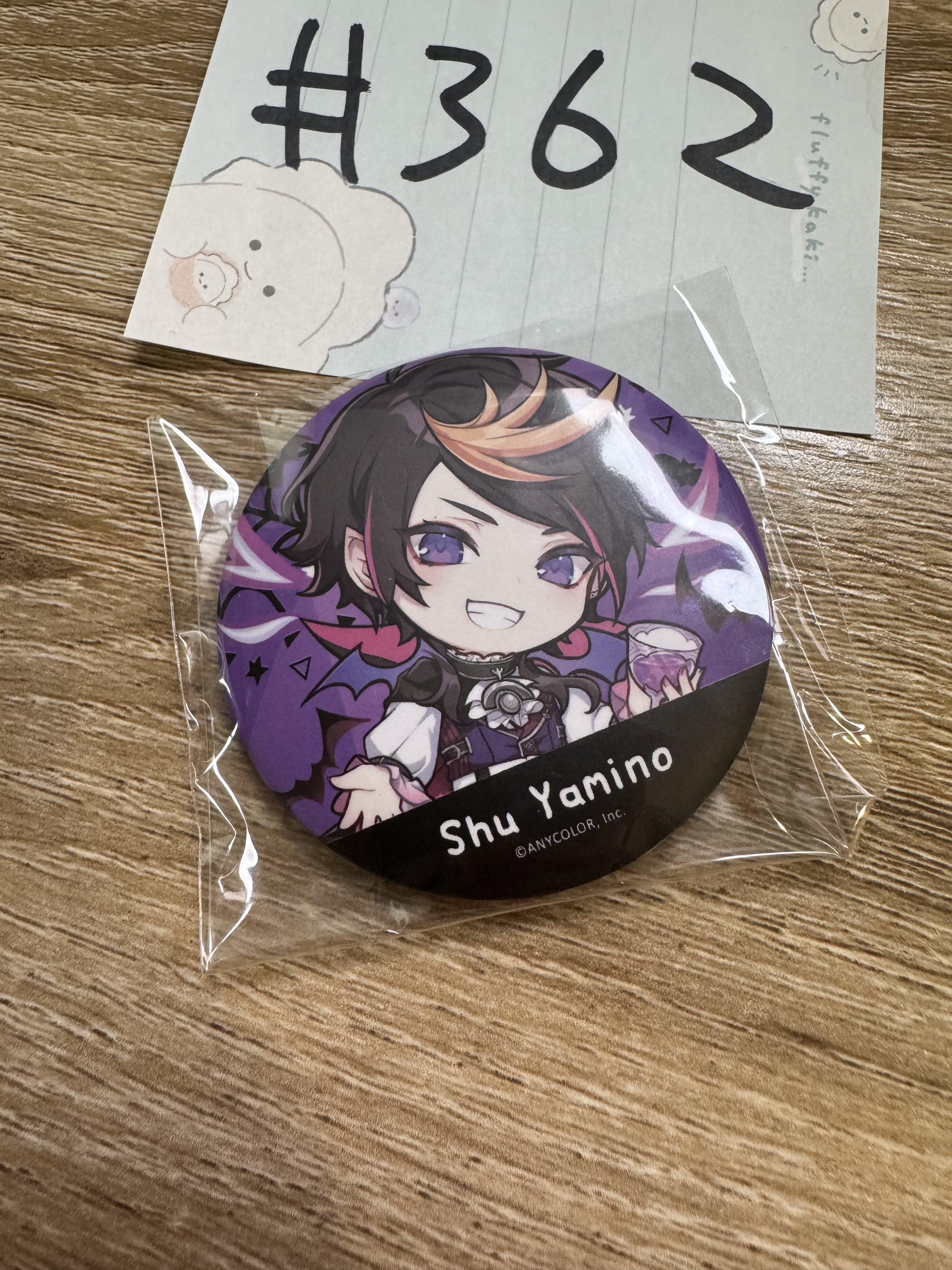 彩虹社  SHU 襟章#362