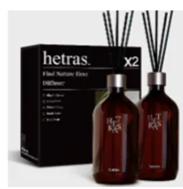 [S] HETRAS Premium Diffuser 2EA - Hotel Wood, 8809508556765 (SZZ995)