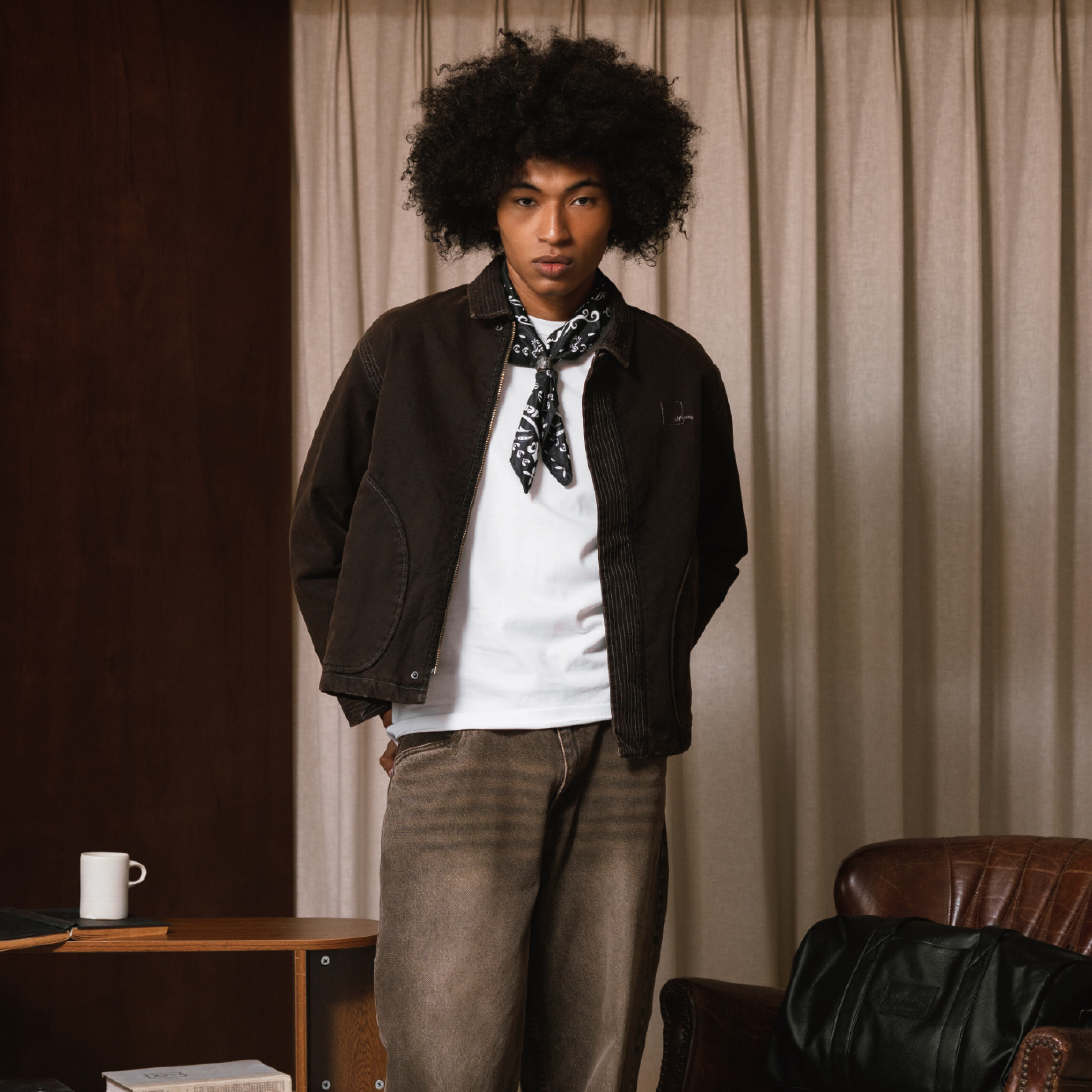 WODEN® Stitch MA-1 Jacket 撞色縫線外套