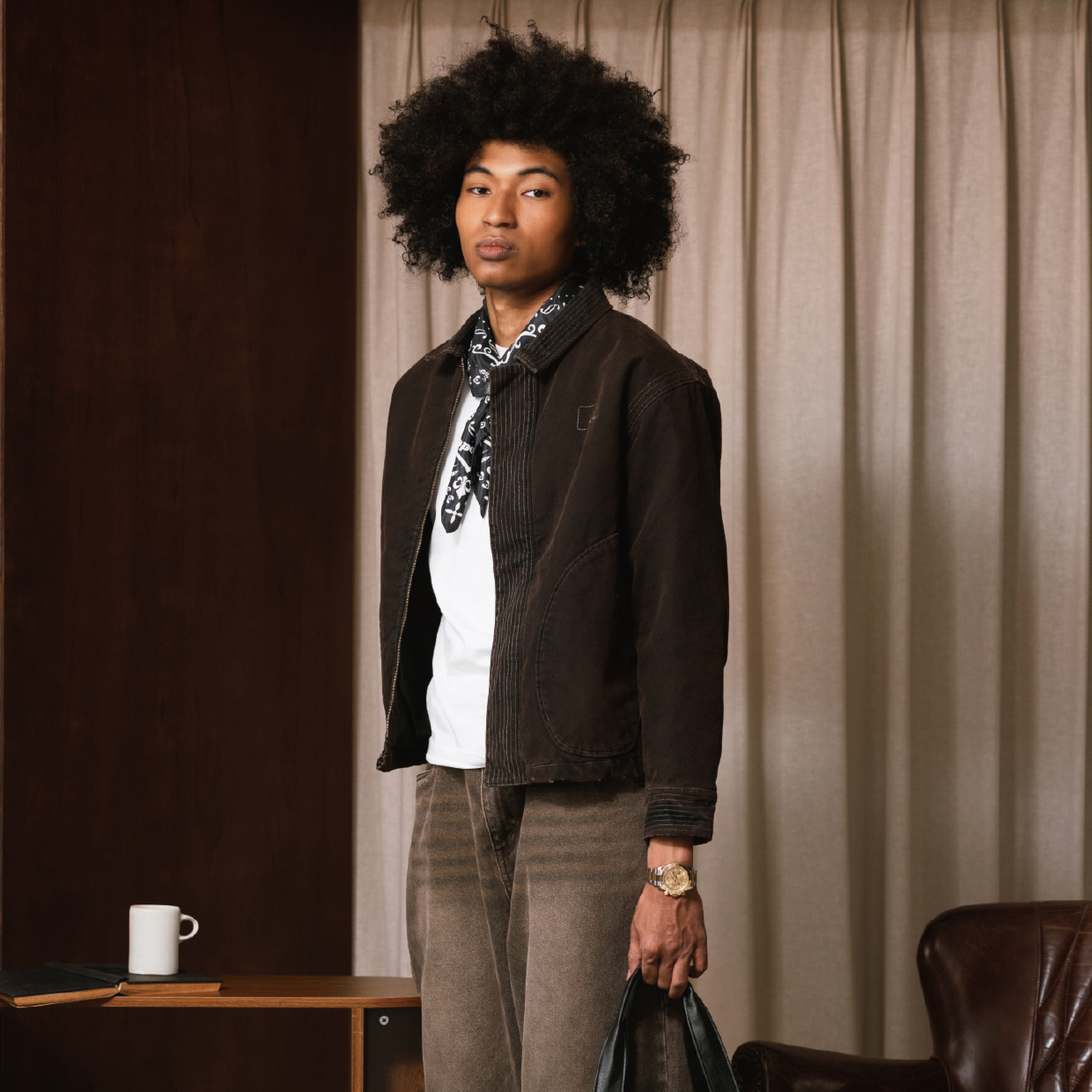 WODEN® Stitch MA-1 Jacket 撞色縫線外套