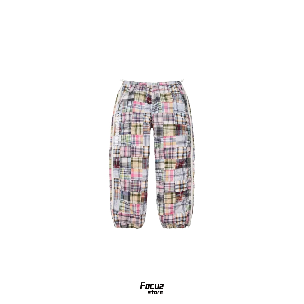 【Focus Store】現貨秒發 SS25 Supreme x GOODENOUGH Patchwork Track Pant 藤原浩 拼布長褲