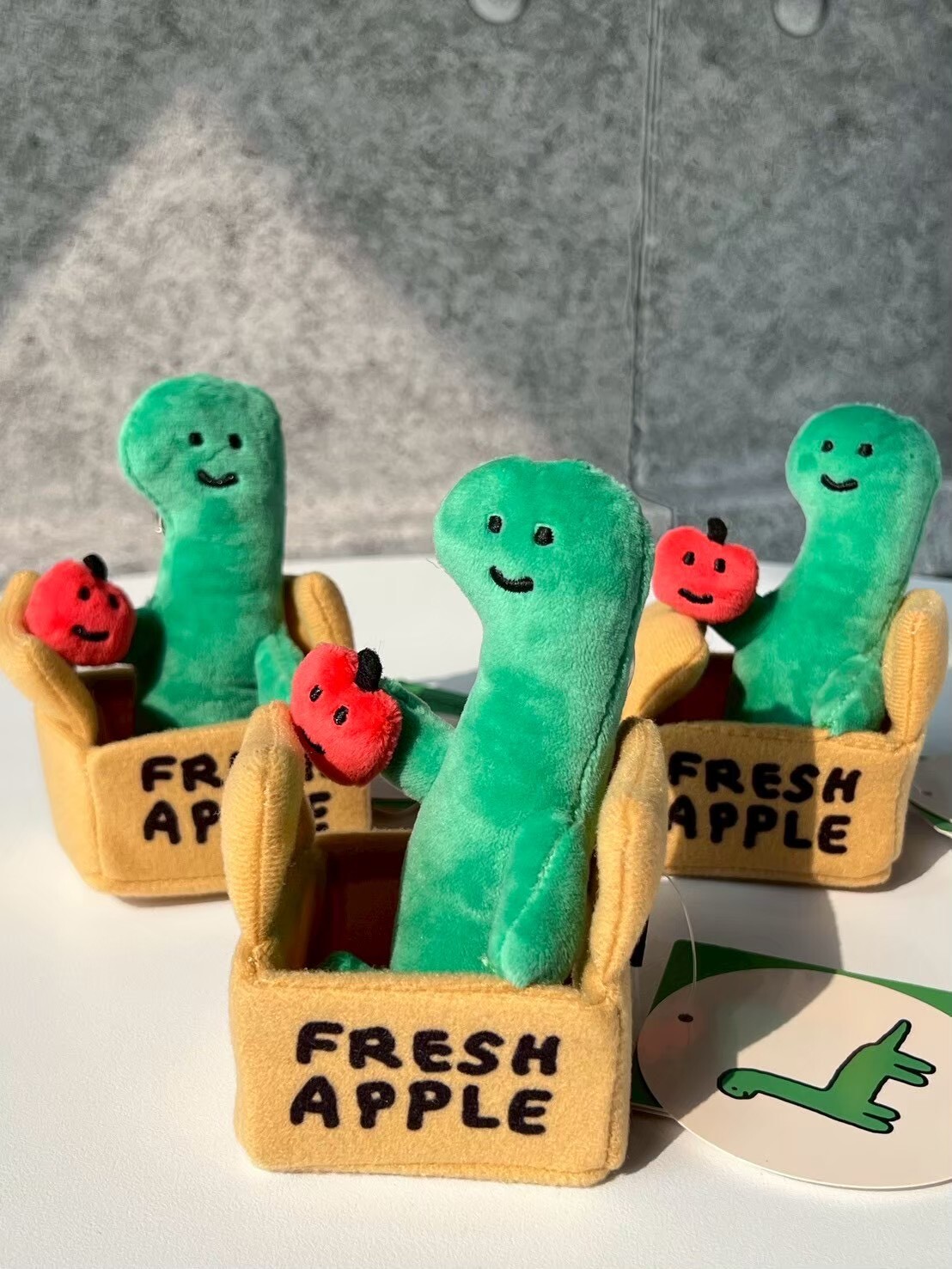 韓國 Joguman 小恐龍箱子蘋果娃娃 吊飾