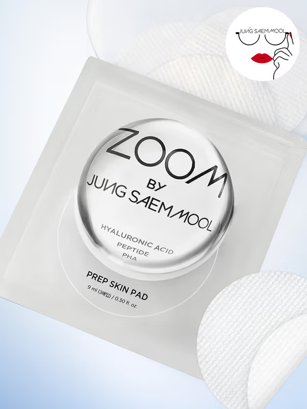 ZOOM BY JUNG SAEM MOOL 大師級妝前整肌棉片【3片裝】