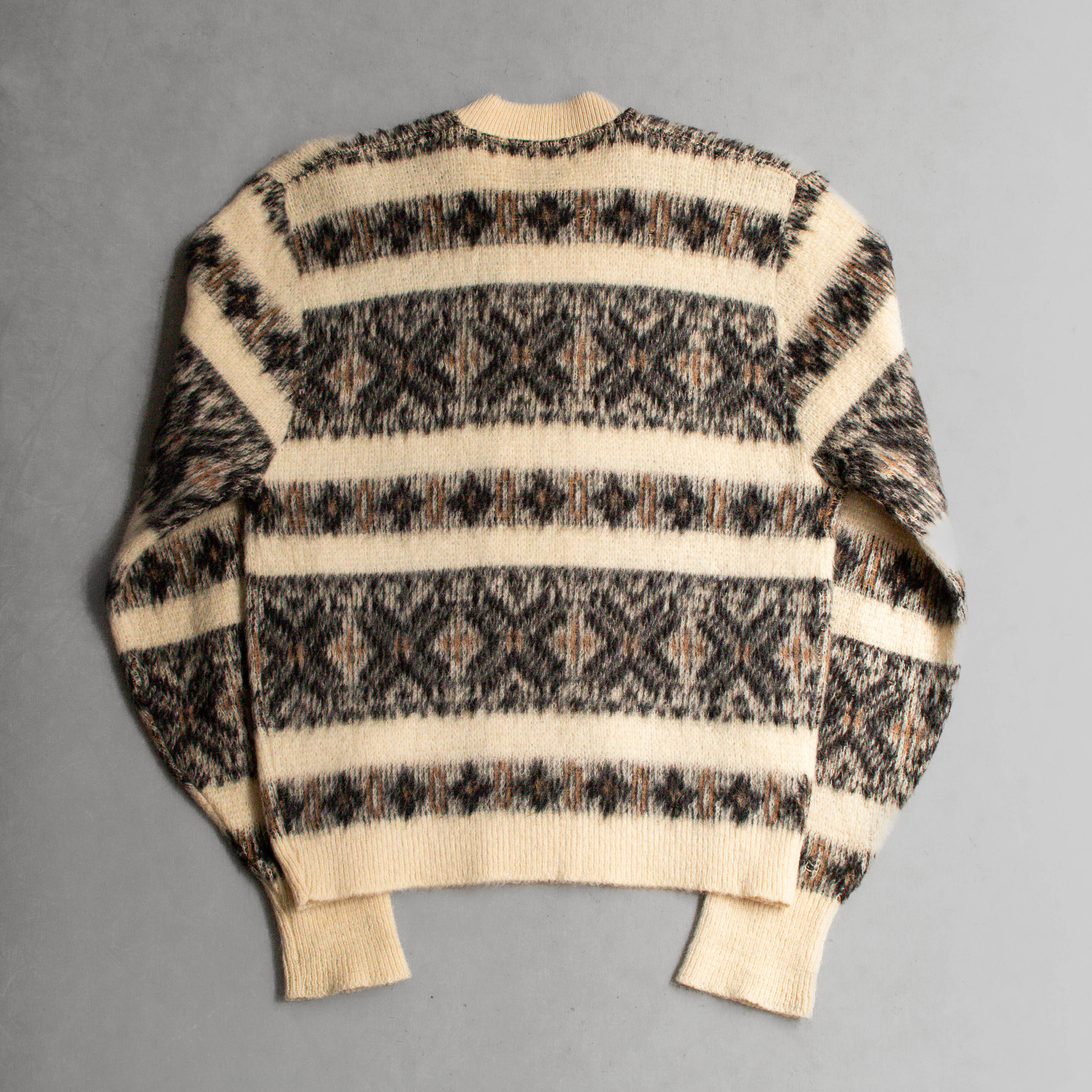 ROBSCOT MOHAIR ZIP CARDIGAN 美國 米白 雪花 羊毛 馬海毛 拉鍊 針織 外套