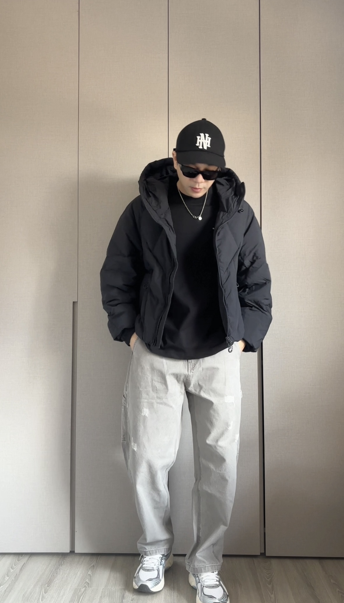 水洗伐木工裝褲