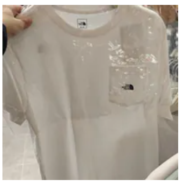 [S] NORTHFACE WHITE M'S ESSENCE S/S R/TEE, NT7US50A-WHT (STNF40)