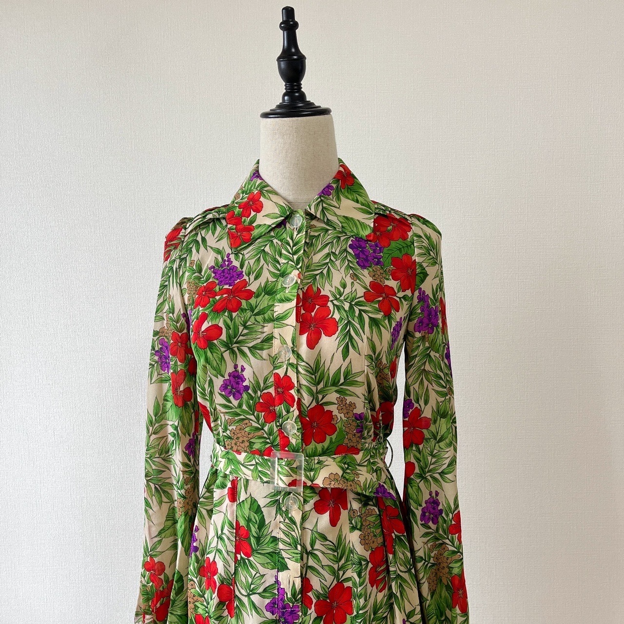 黃昏花園古著連身裙