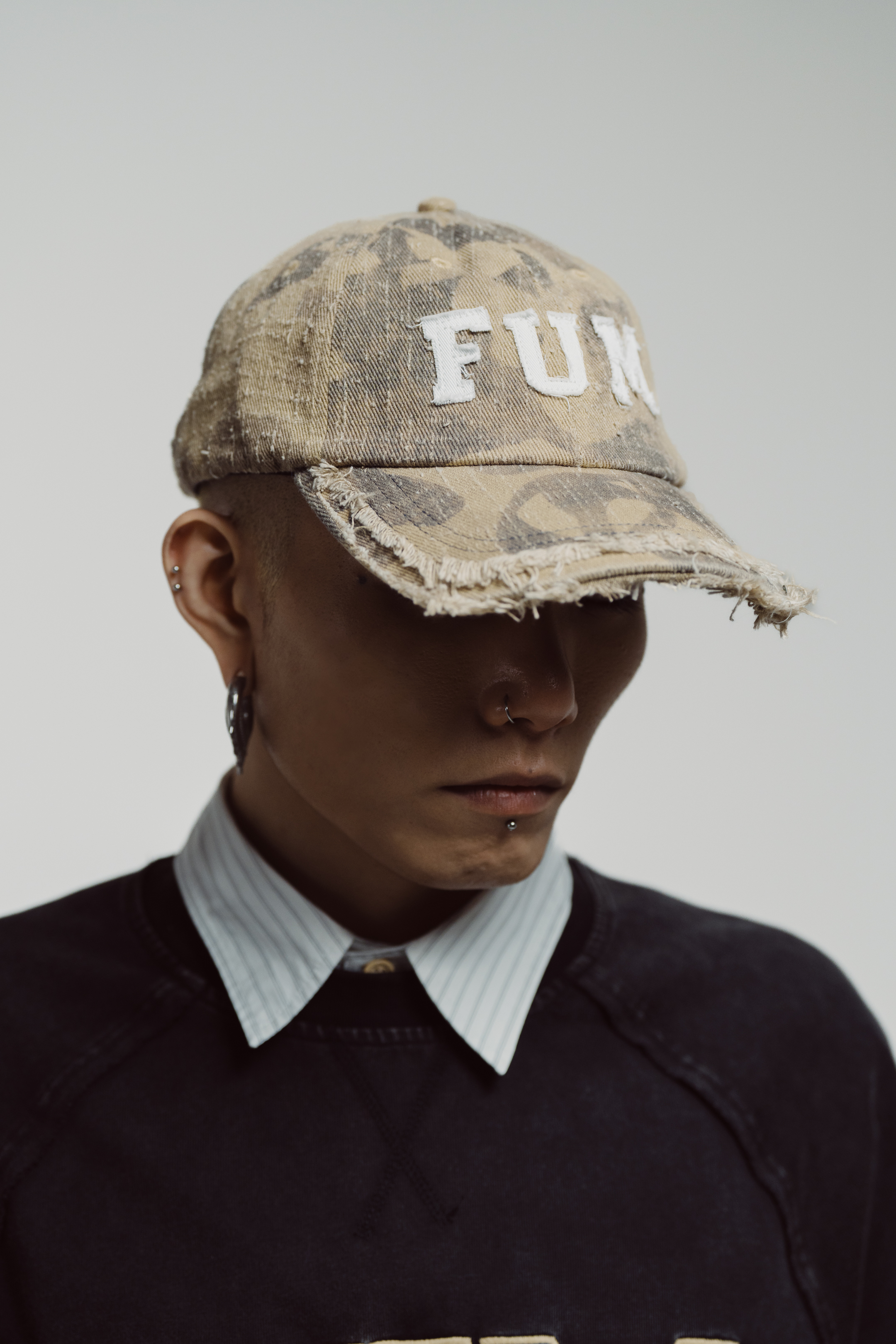 Fumble FUM貼布繡帽