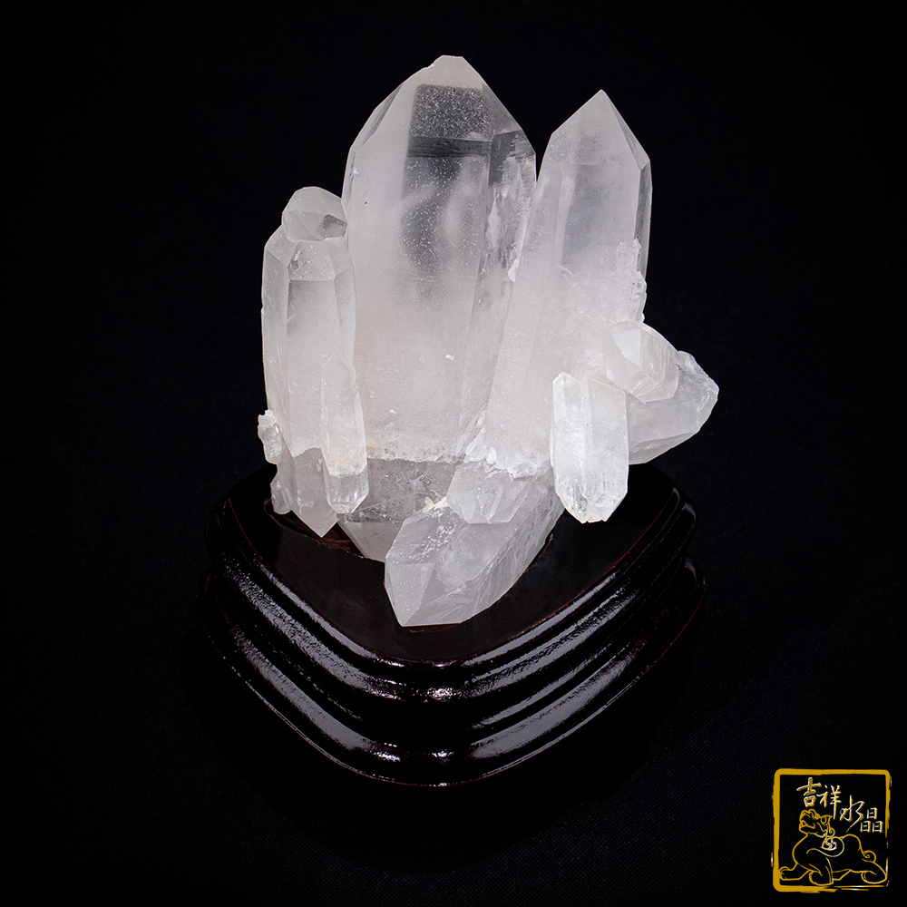 白水晶簇 650g 正能量