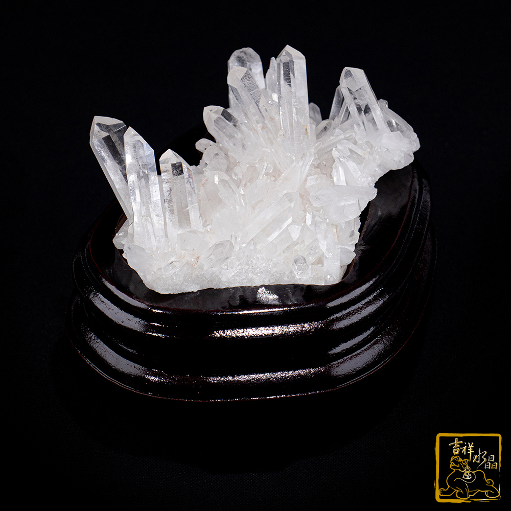 白水晶簇 373g 正能量