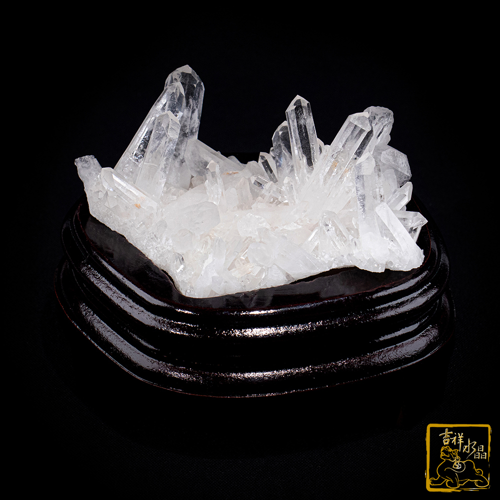 白水晶簇 373g 正能量