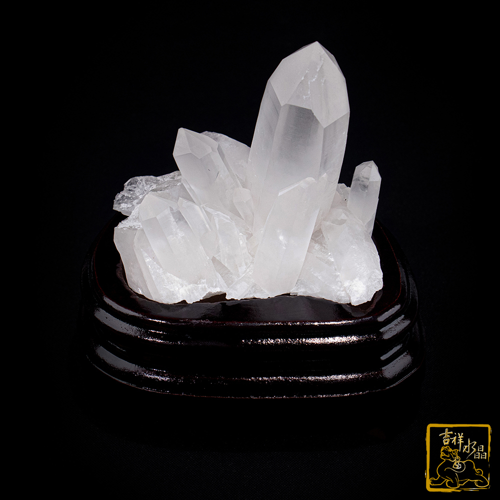 白水晶簇 526g 正能量