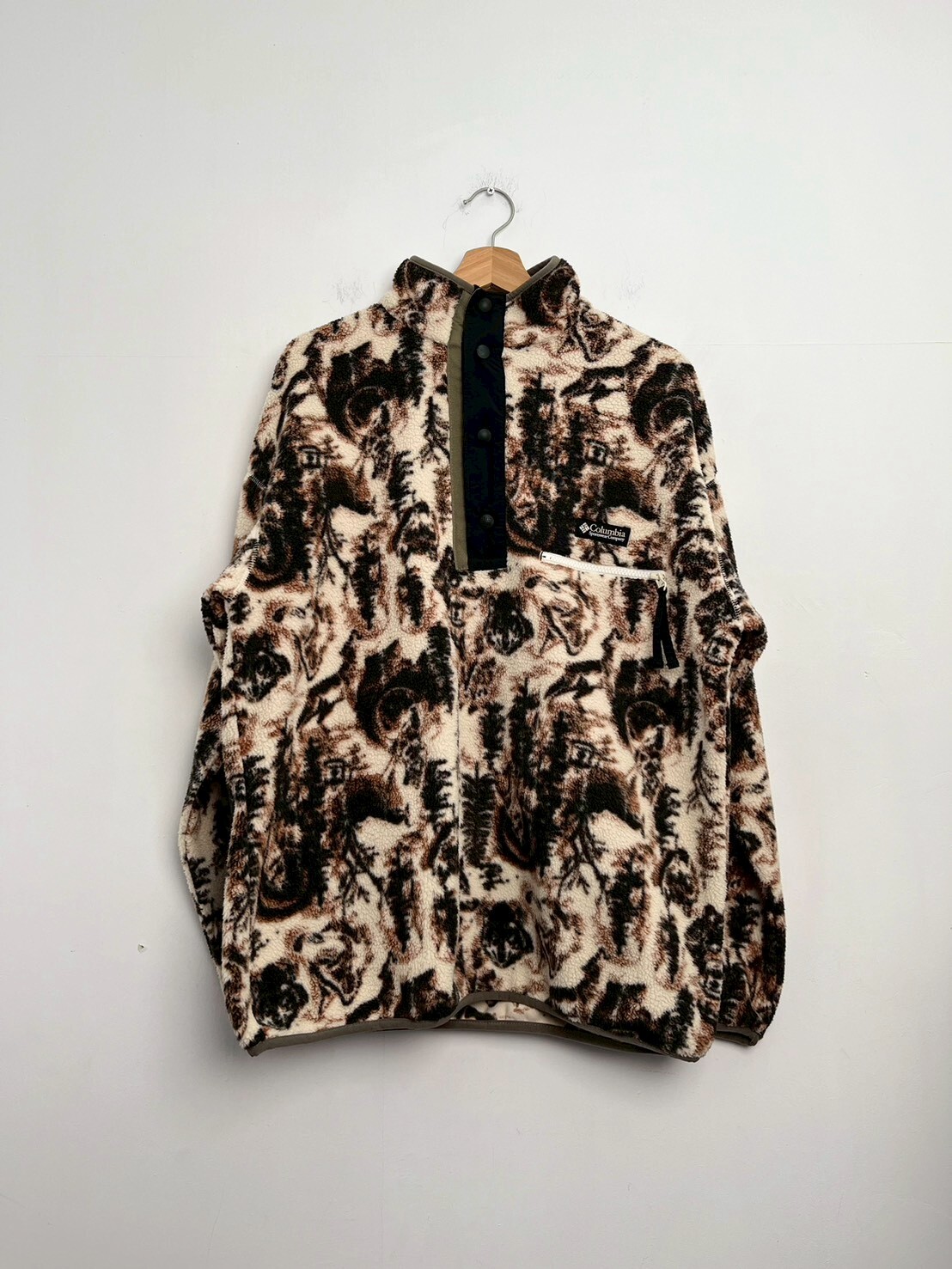 COLUMBIA HELVETIA HALF SNAP FLEECE SIZE XL