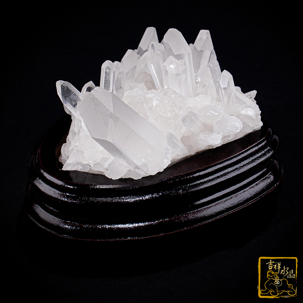 白水晶簇 595g 淨化磁場