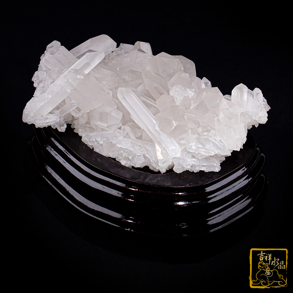 白水晶簇 994g 淨化磁場