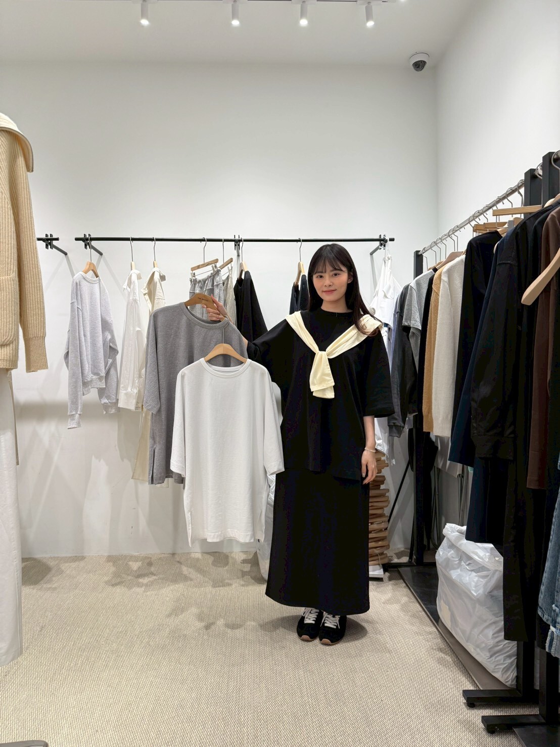 TS5518 側開叉寬鬆大Tee *特價* (優惠碼同充值購物金不適用)