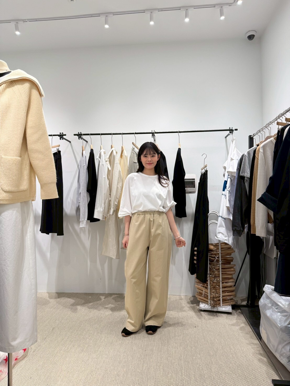 TS5521 全橡筋扯布闊褲 *特價* (優惠碼同充值購物金不適用)