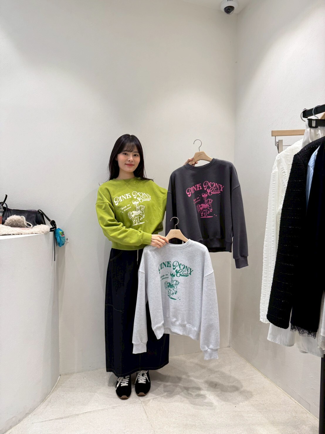 GC5509 木馬圖案短衛衣 *特價* (優惠碼同充值購物金不適用)