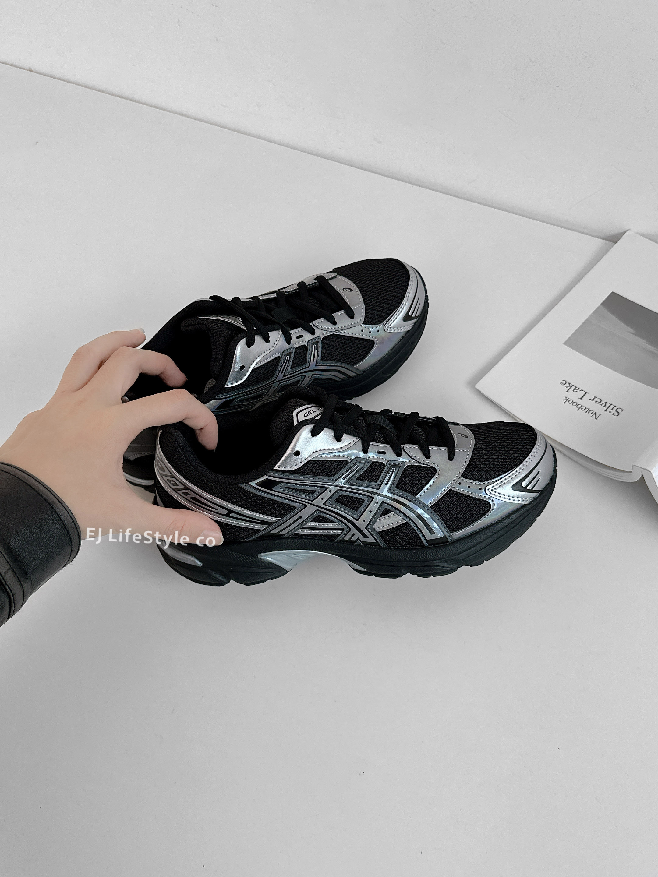 ASICS GEL-1130 鐳射黑銀 金屬 黑灰 復古 男女鞋 1203A997-001 / 調貨