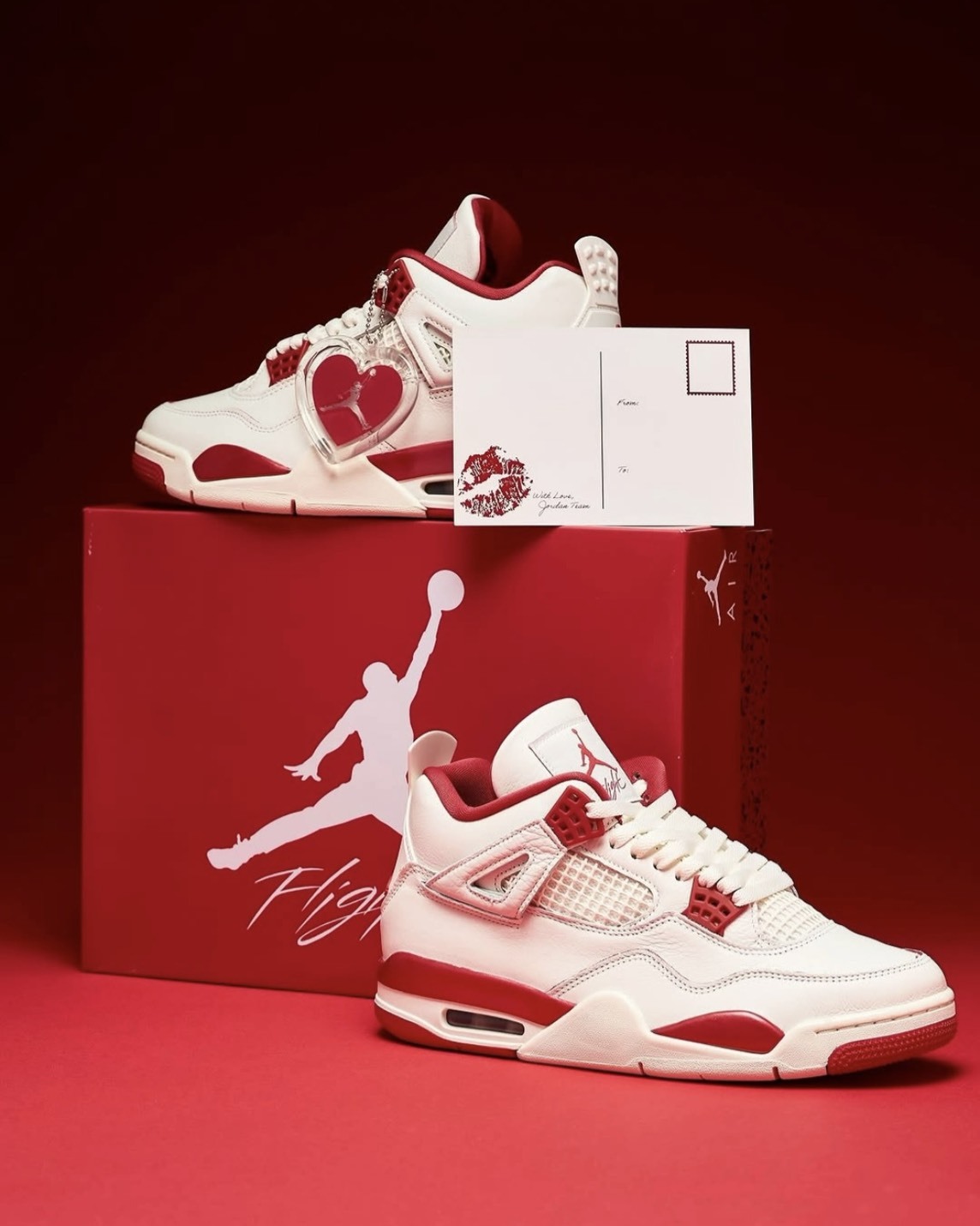 【逢甲 FUZZY】W Air Jordan 4 "Valentine's Day" 情人節 HV0823-108