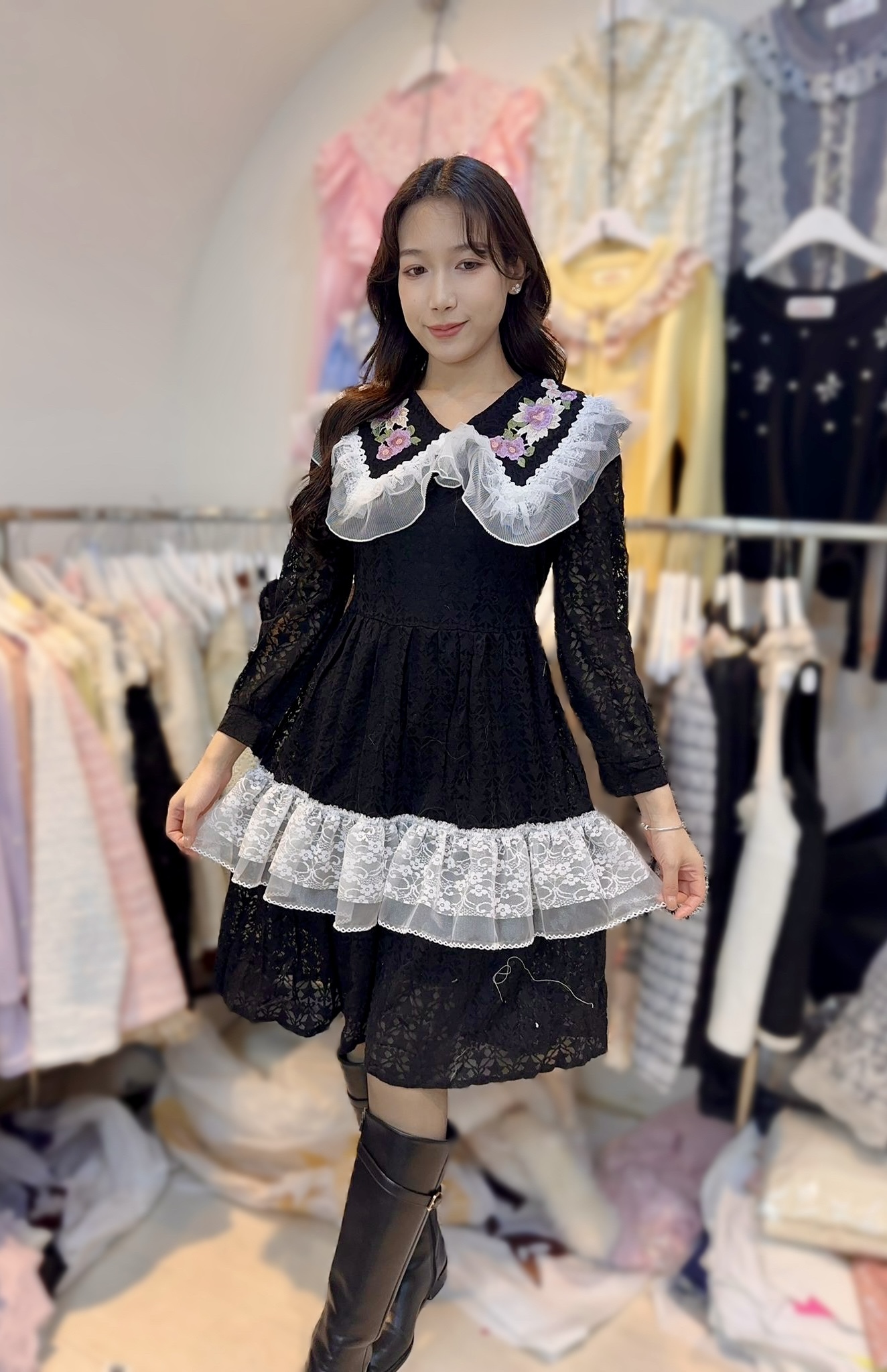 (現貨 黑) ED37 胸37-42 腰35-40 長38 $499 (一口價)