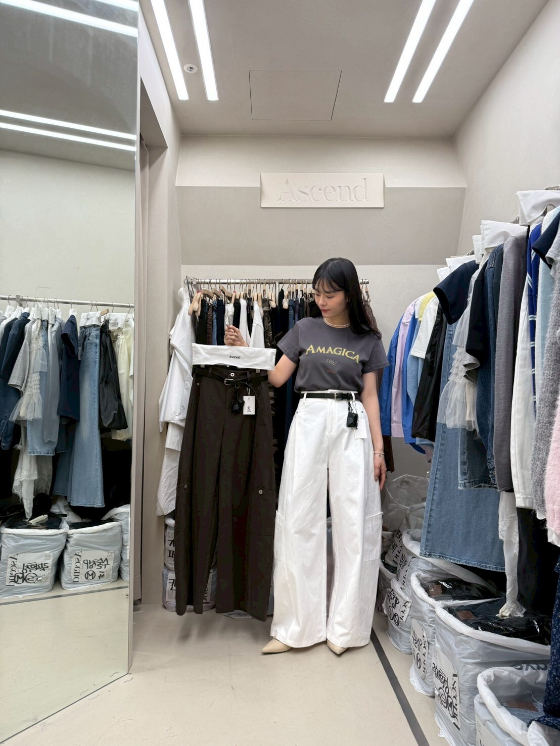 AC5519 工裝繭型牛仔褲 *特價* (充值購物金不適用)