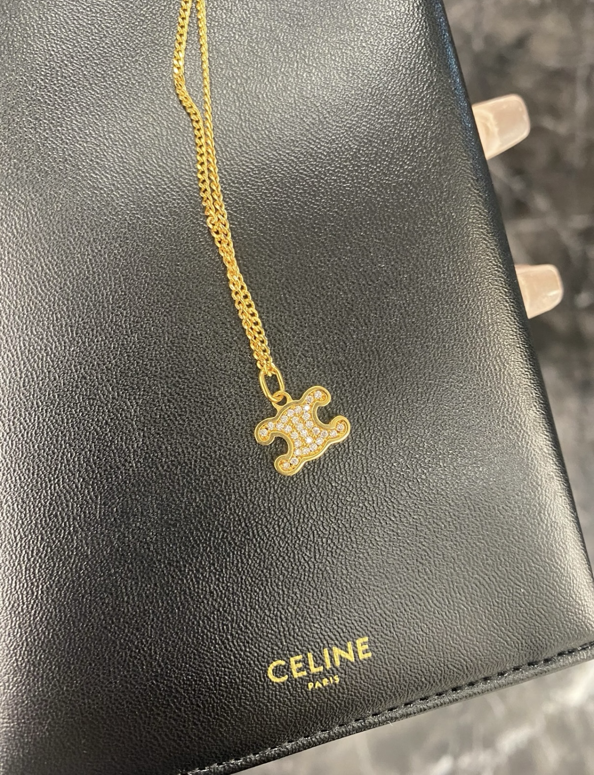 Celine Rhinestone Necklace