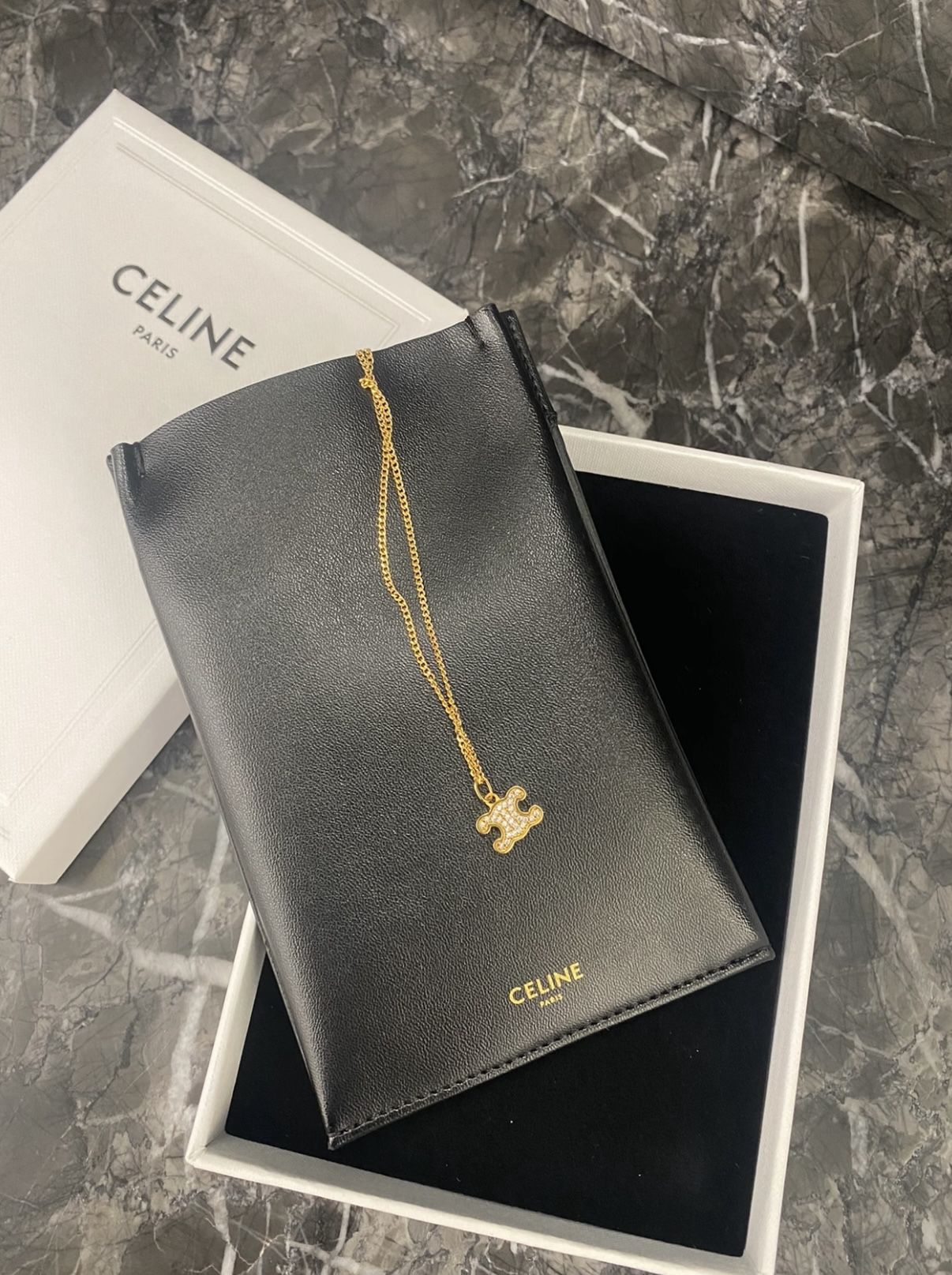 Celine Rhinestone Necklace