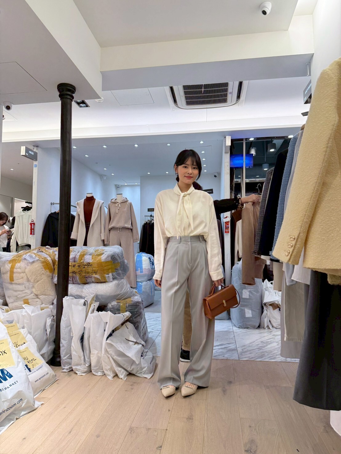 AY5509 壓褶收腳西褲