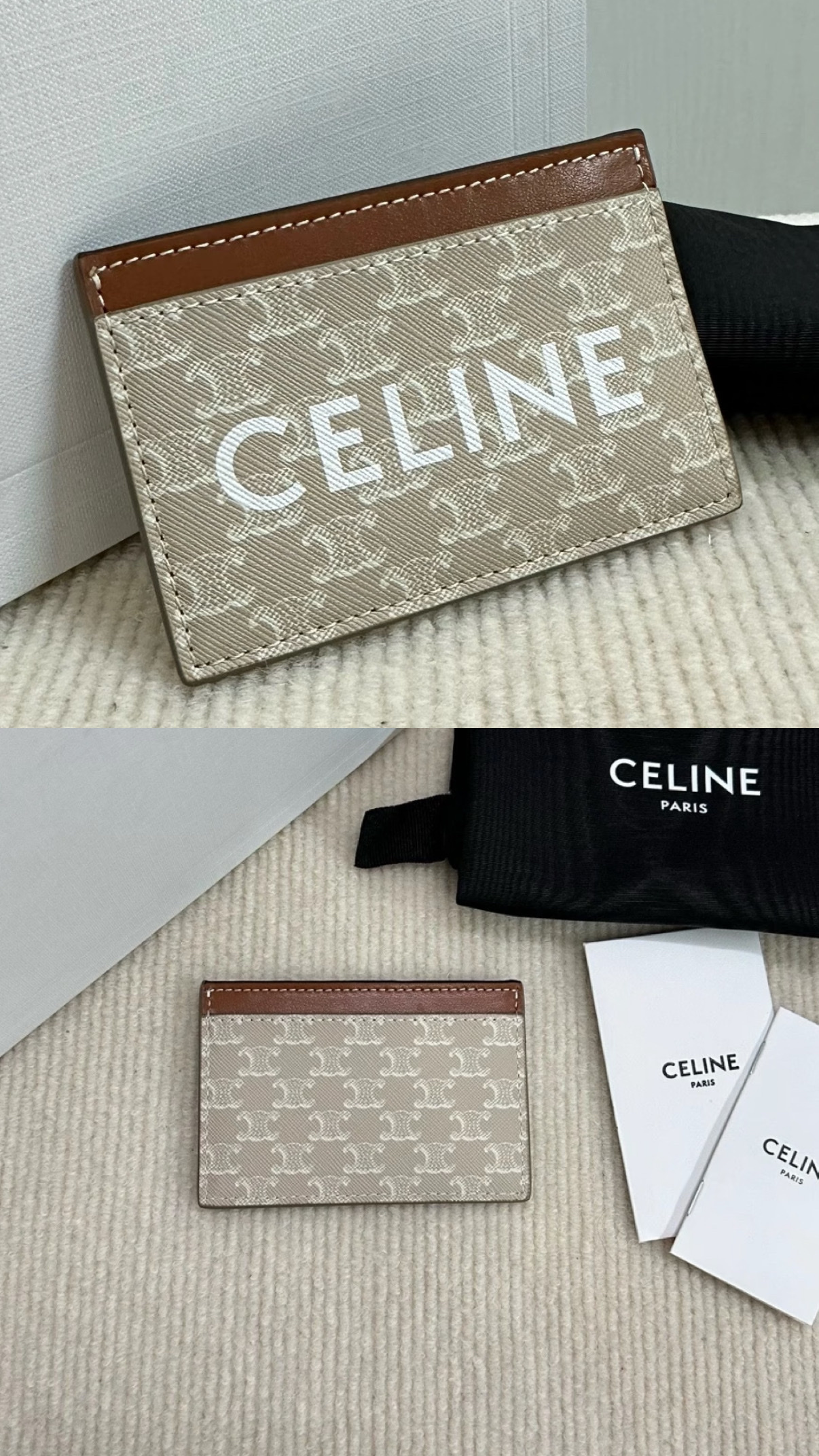 CELINE Thin Card Holder
