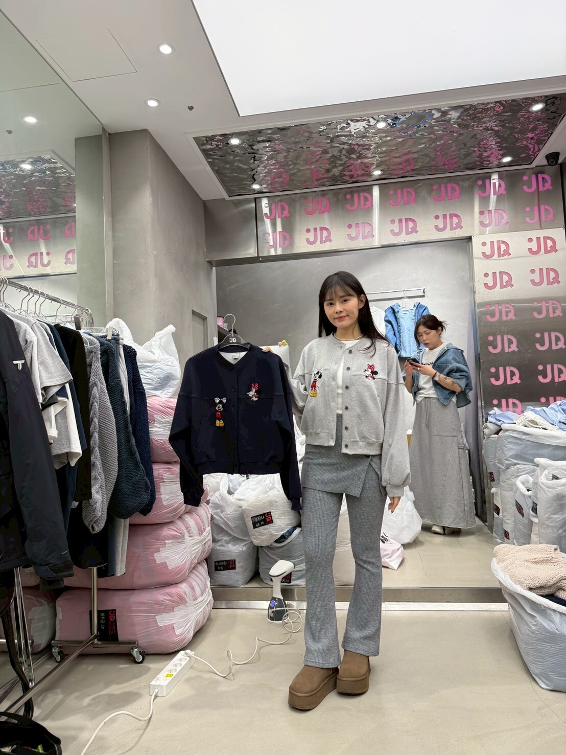 JQ5522 卡通棒球棉質外套 *特價* (優惠碼同充值購物金不適用)