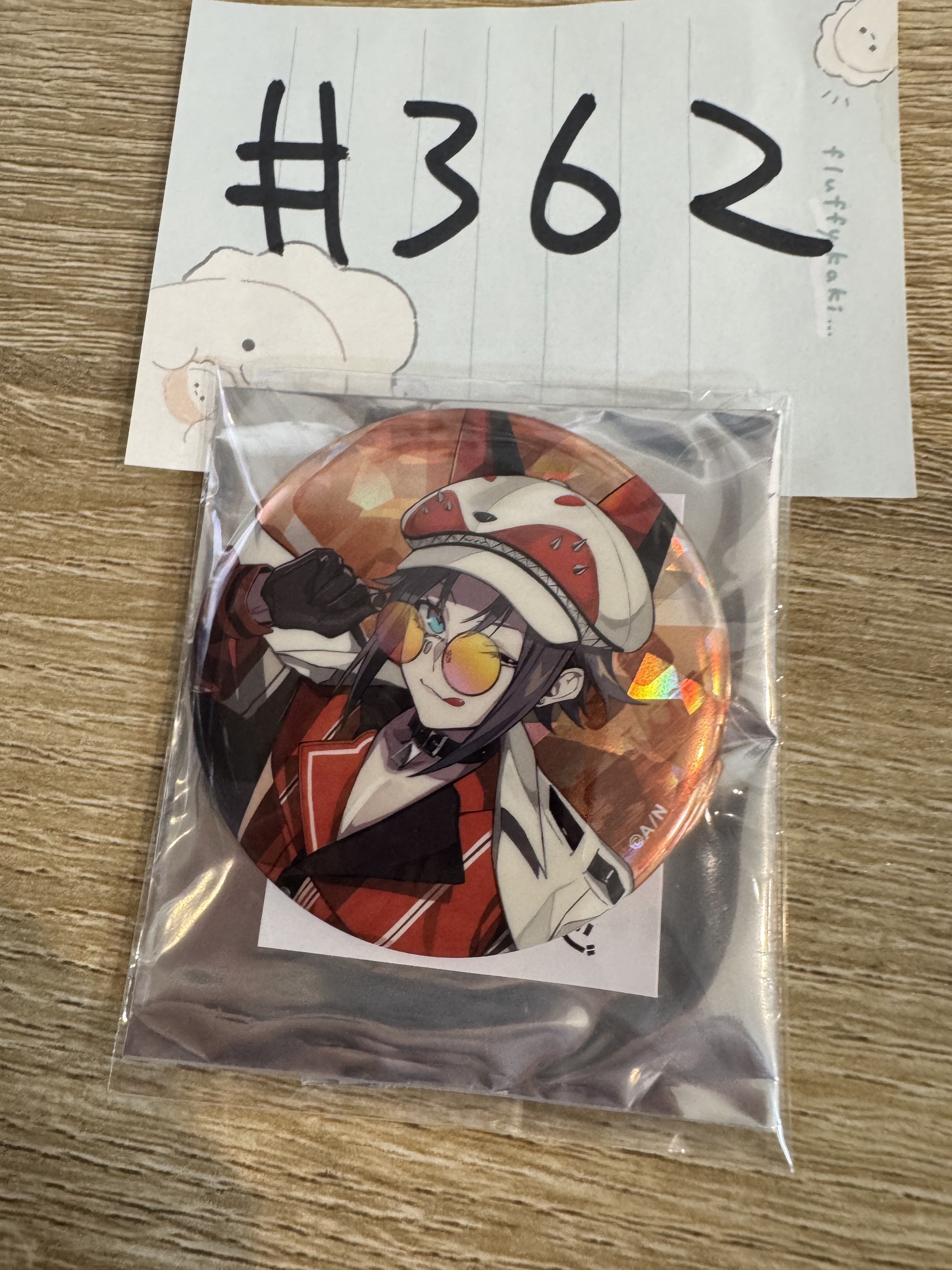 彩虹社 MYSTA 襟章#362