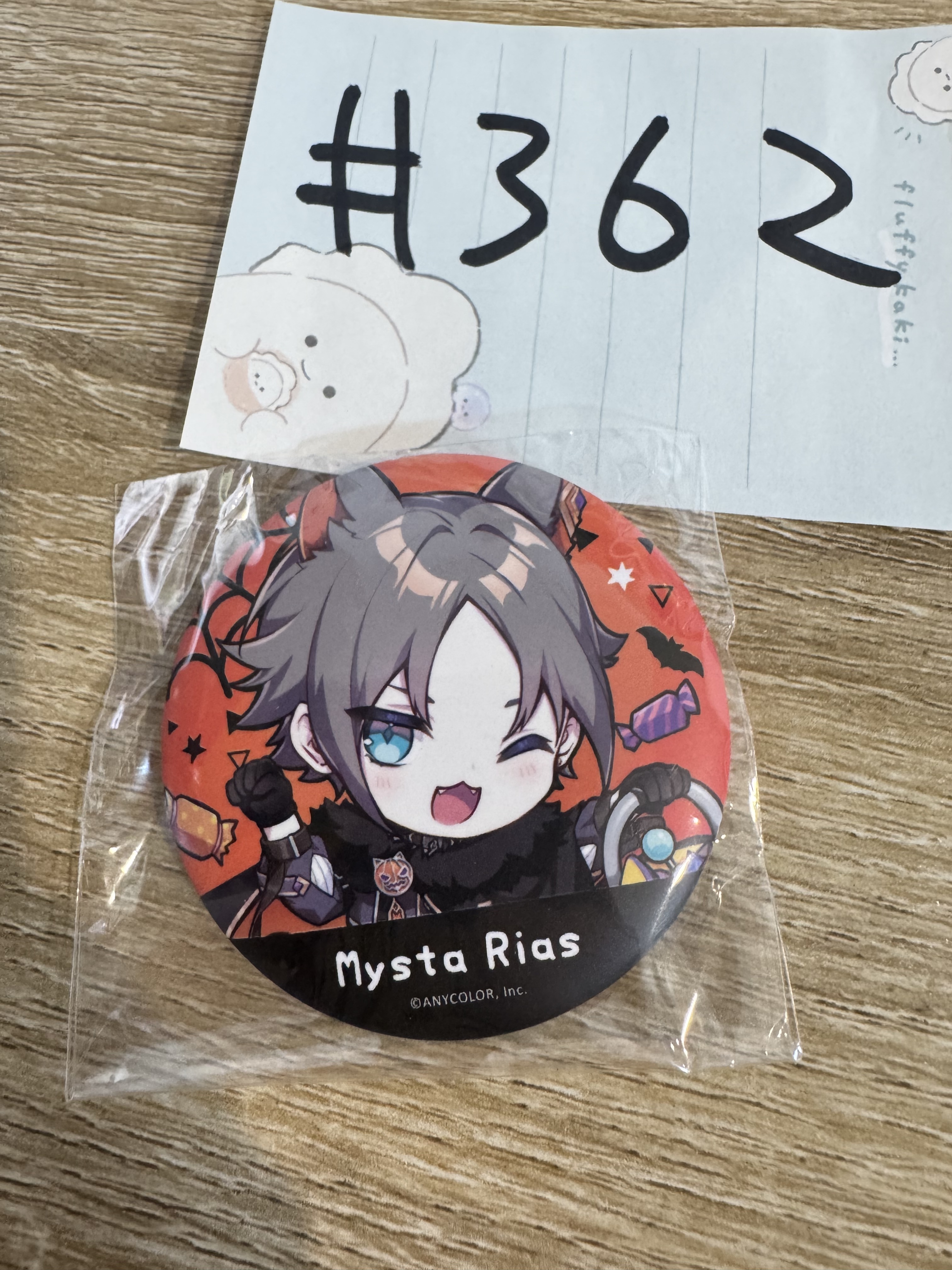 彩虹社 MYSTA 襟章#362