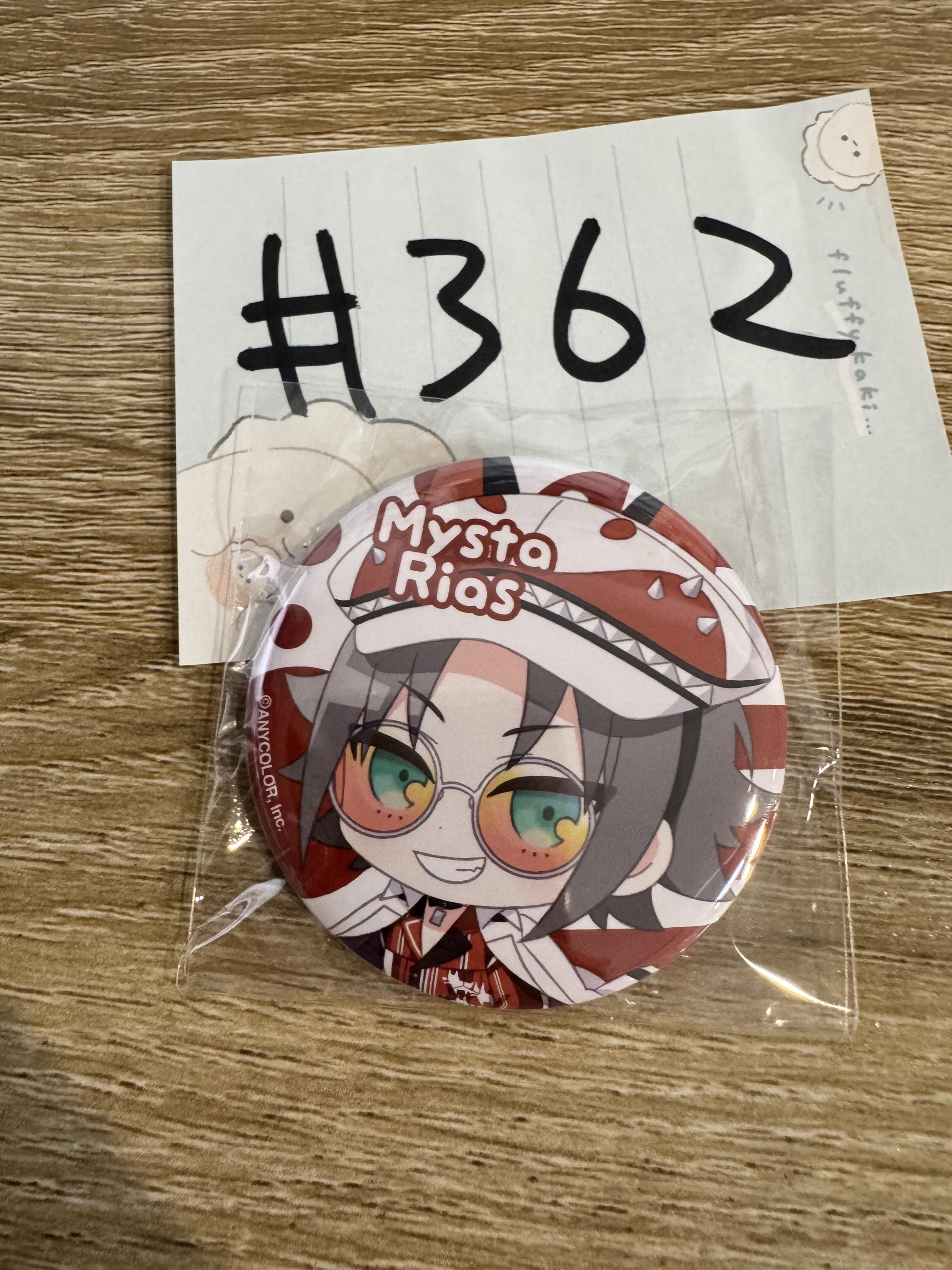 彩虹社 MYSTA 襟章#362