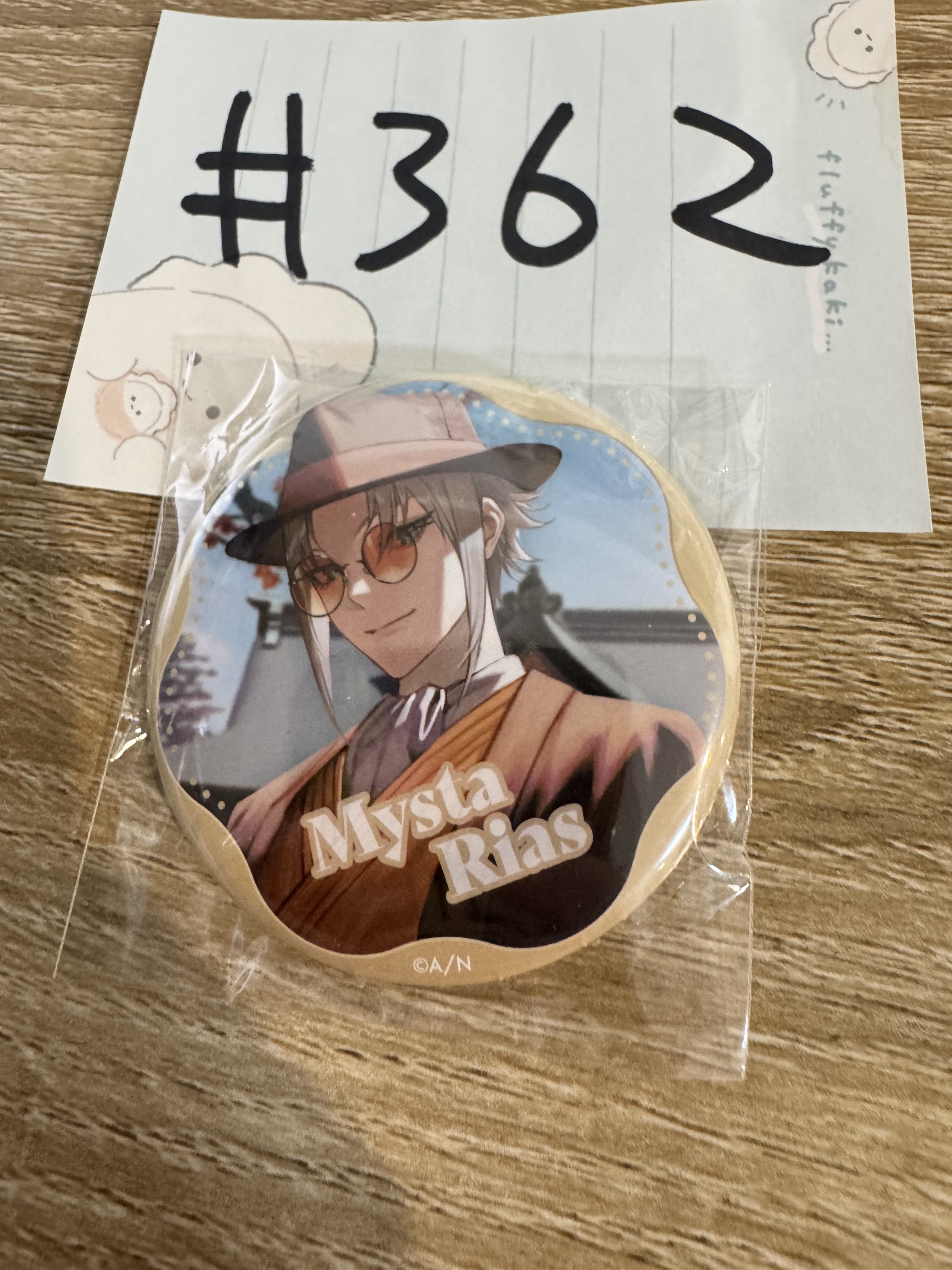 彩虹社 MYSTA 襟章#362