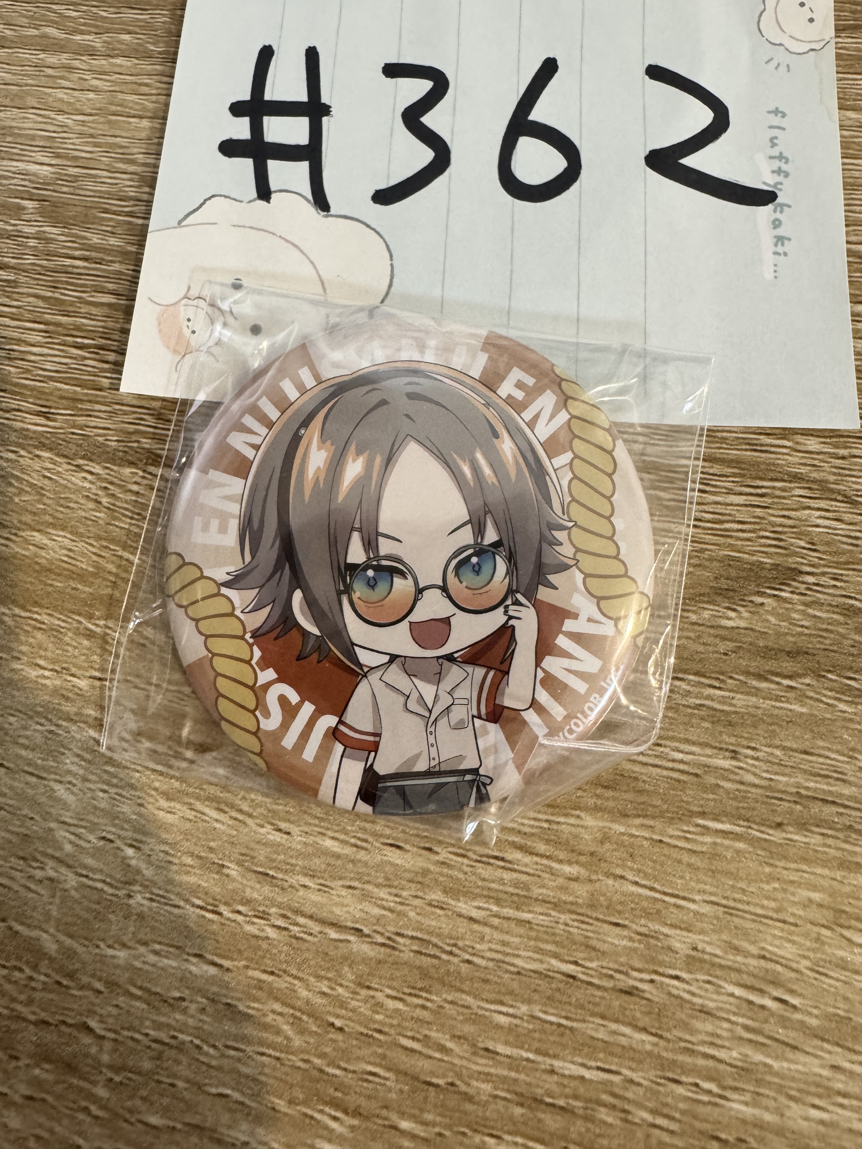 彩虹社 MYSTA 襟章#362