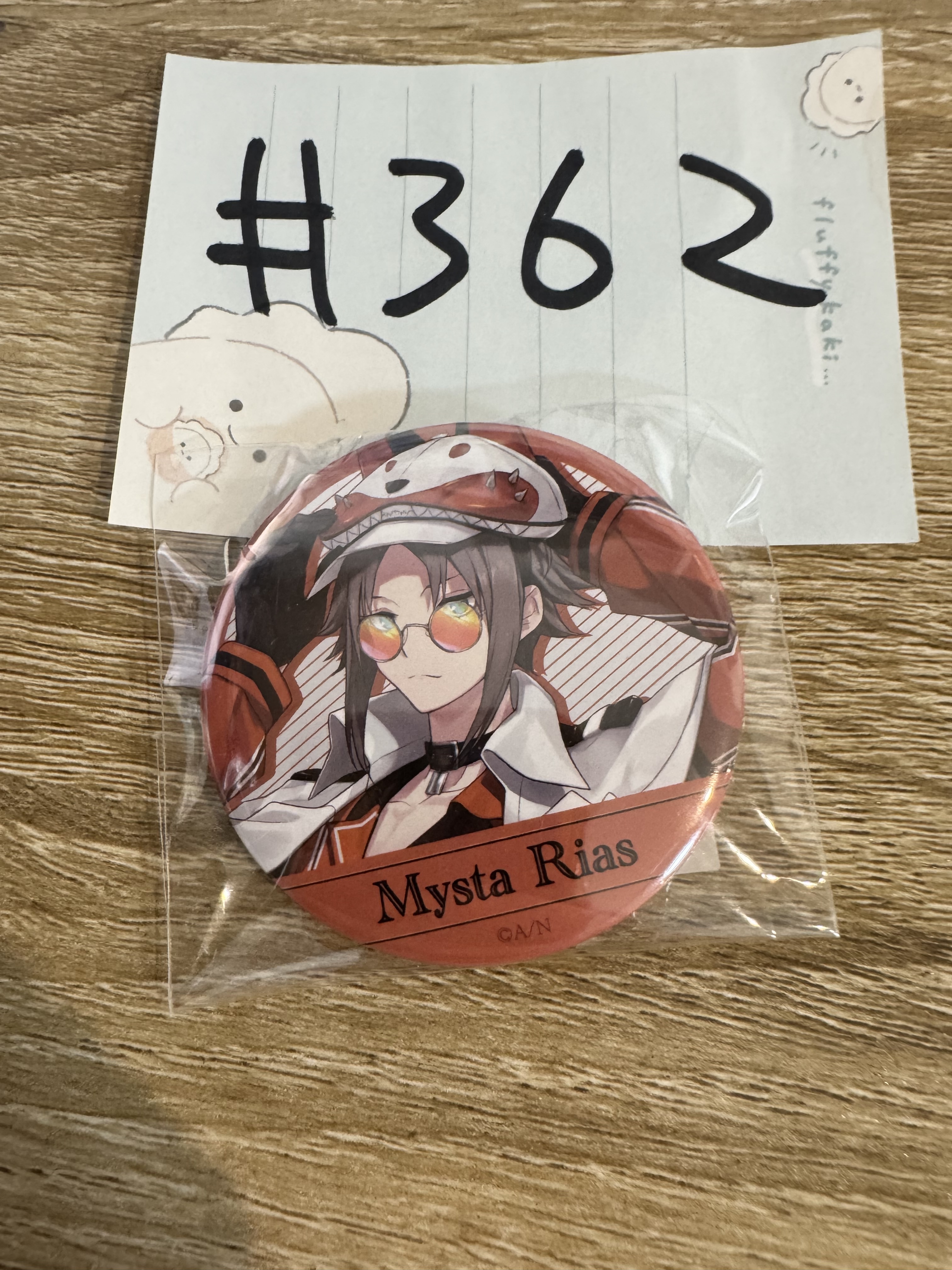 彩虹社 MYSTA 襟章#362