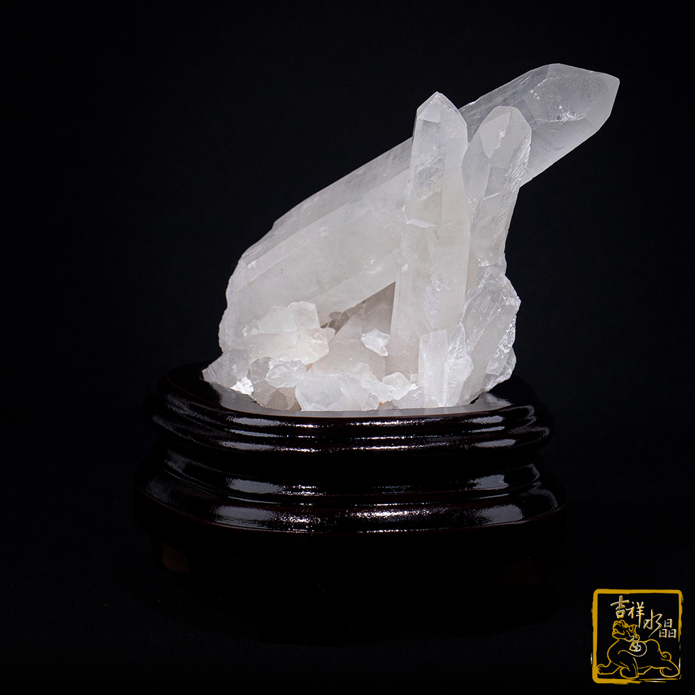 白水晶簇 605g 平衡能量