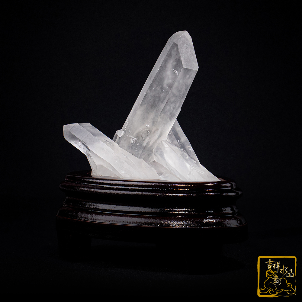 白水晶簇 396g 思緒清晰