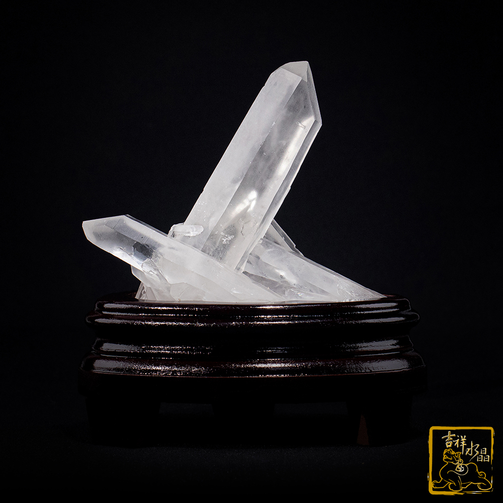 白水晶簇 396g 思緒清晰