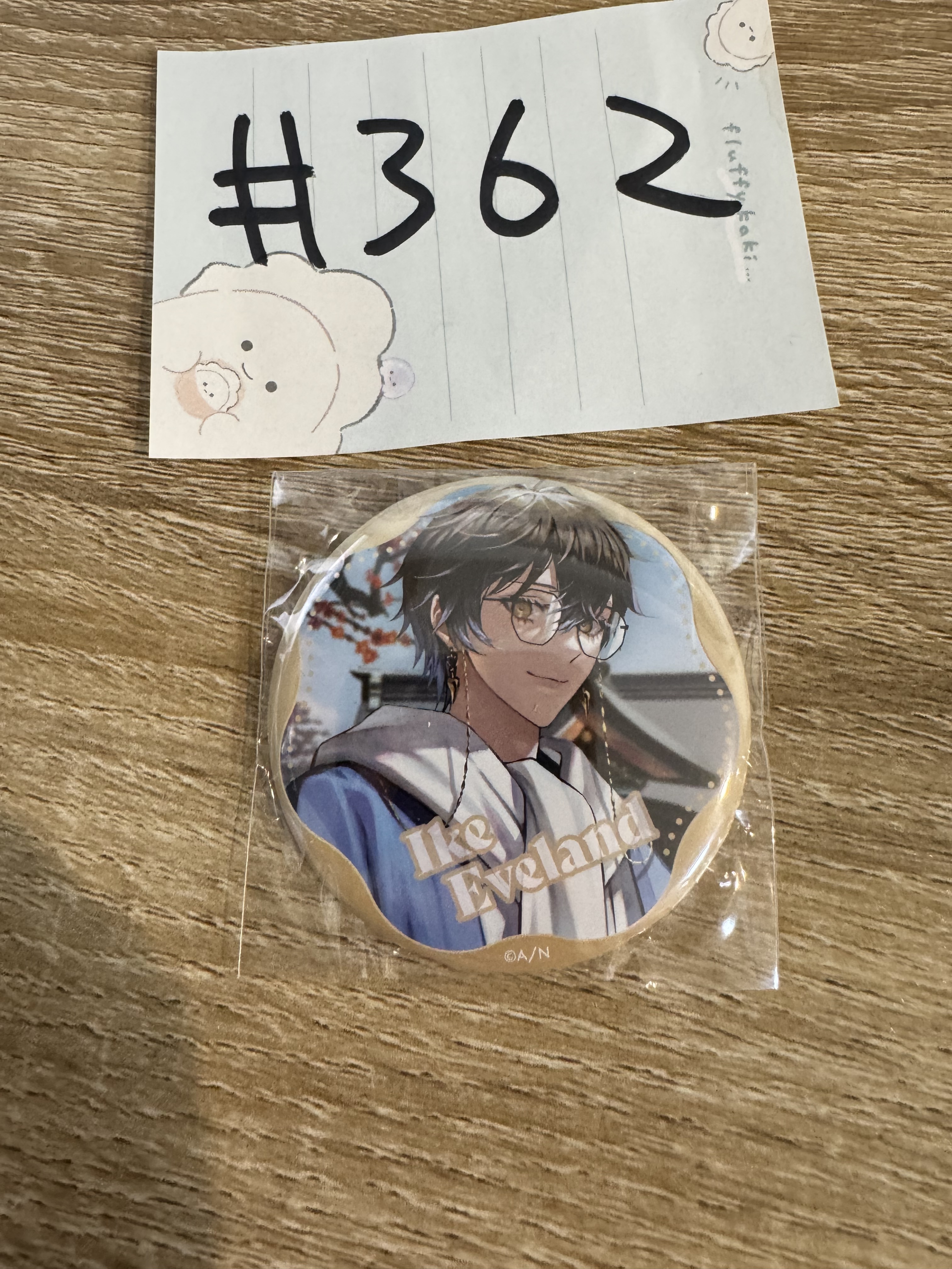 彩虹社 IKE 襟章#362