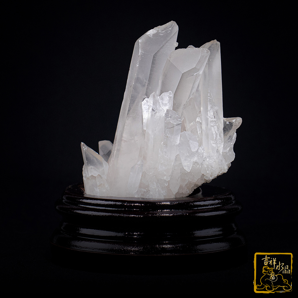 白水晶簇 538g 思緒清晰