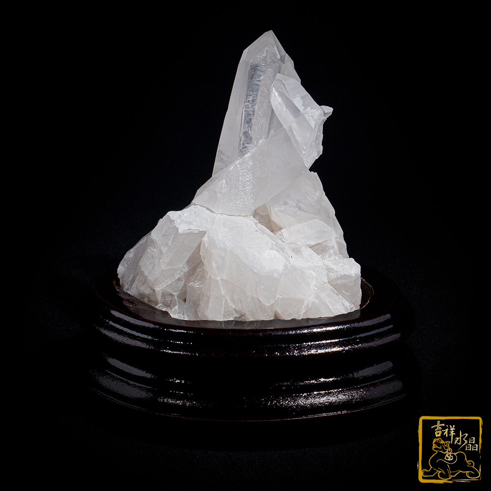 白水晶簇 469g 思緒清晰