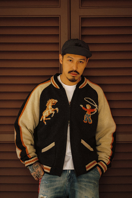 Club Stubborn Souvenir Knitted Jacket - Horse Charcoal