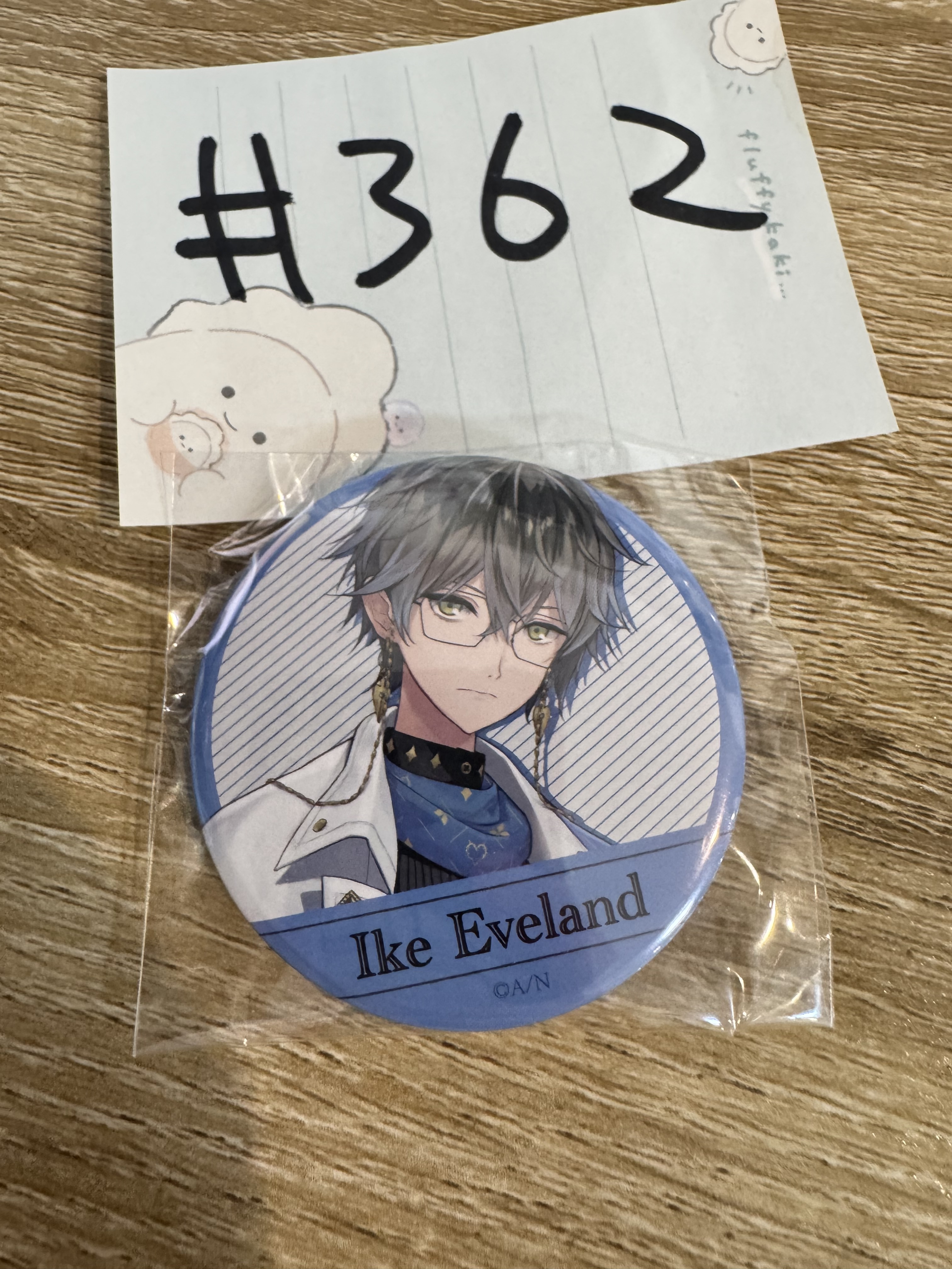 彩虹社 IKE 襟章#362