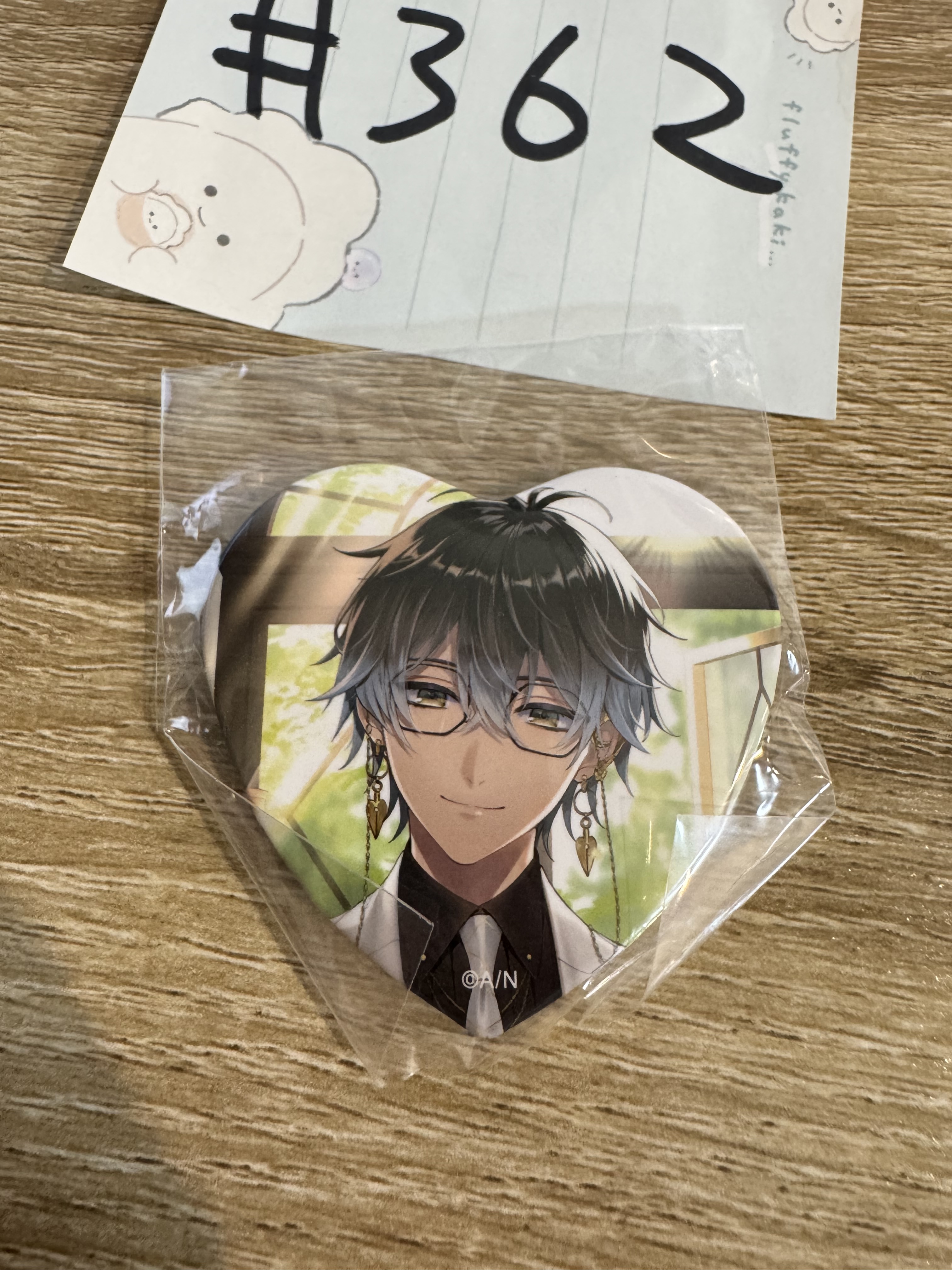 彩虹社 IKE N 襟章#362