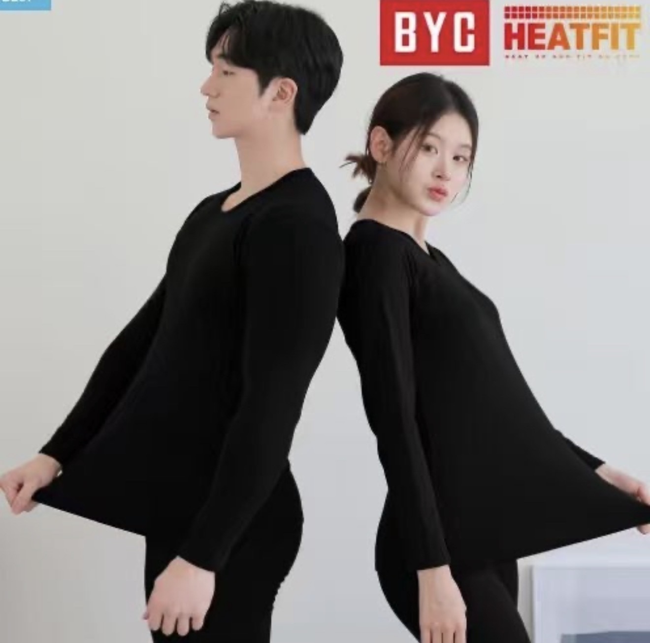 PT81 韓國Heat FIT發熱保暖套裝-保暖衣+保暖長褲 (女裝) FREE SIZE**顏色隨機