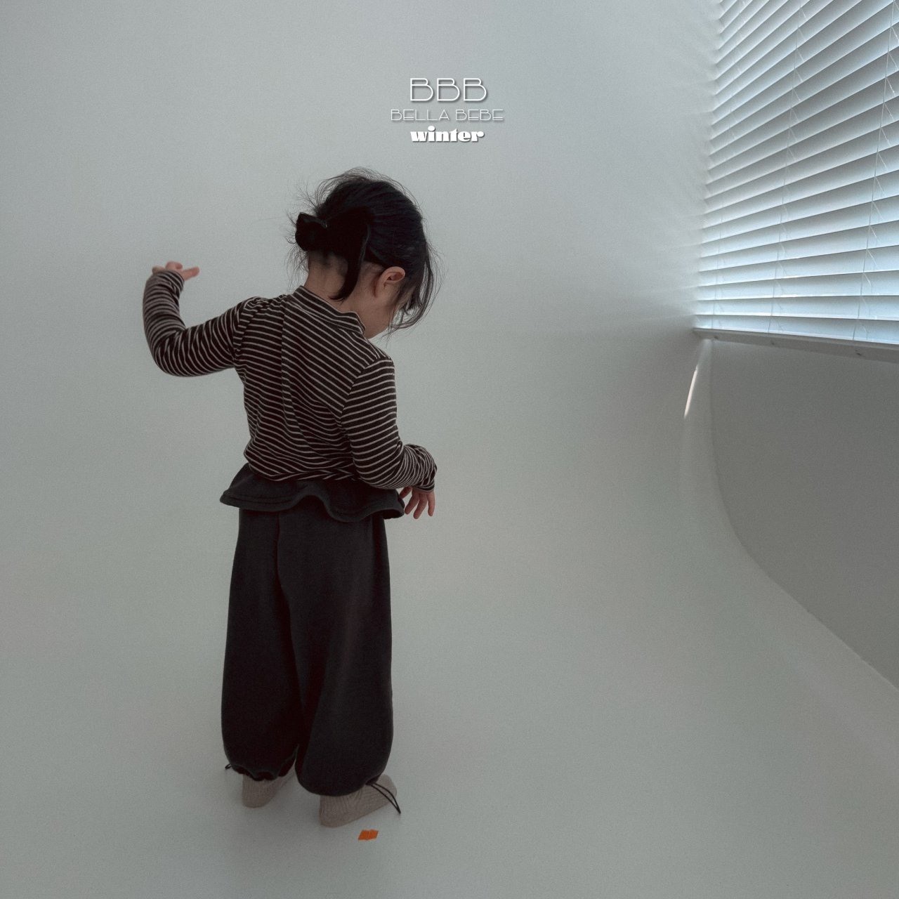 午後條紋打底衣