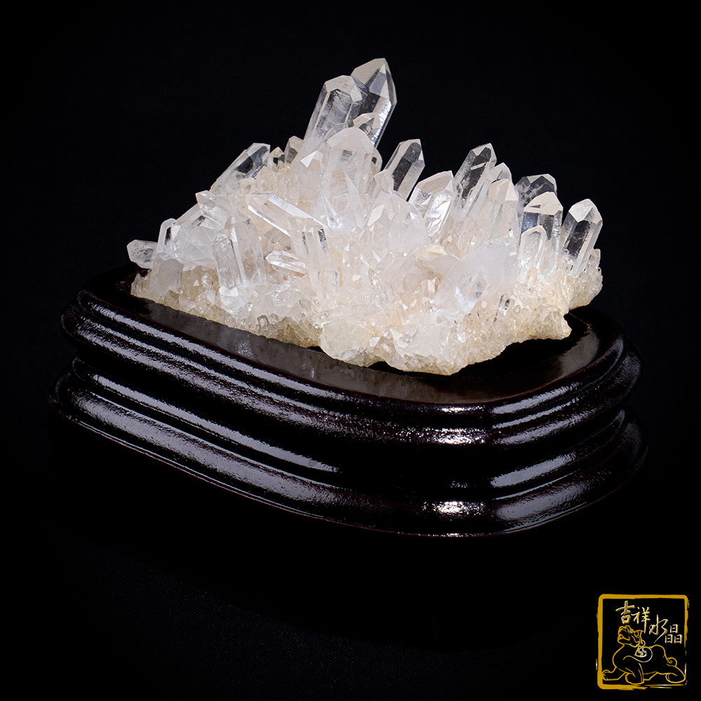 白水晶簇 231g 增強磁場