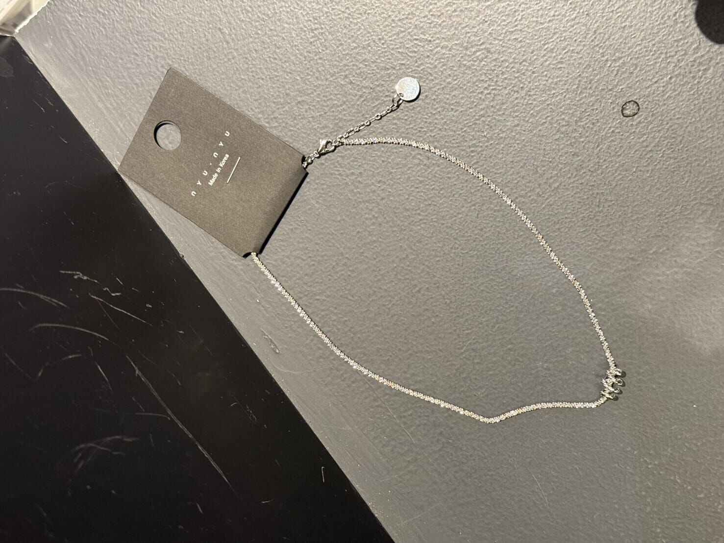 NU5559 螺旋閃閃項鍊 *特價* (充值購物金不適用)